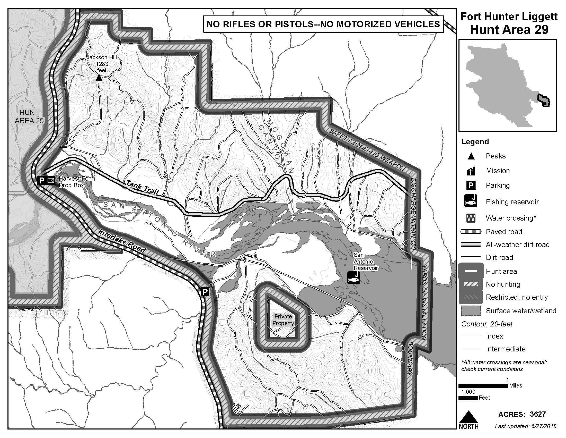 Maps Fort Hunter Liggett iSportsman